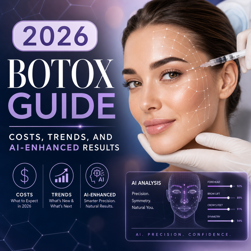 Illustration of 2026 Botox Guide: Costs, Trends, and AI-Enhanced Results